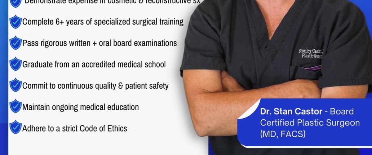 Artisan Aesthetics Plastic Surgery: Dr. Stan Castor, MD in Tampa, Florida