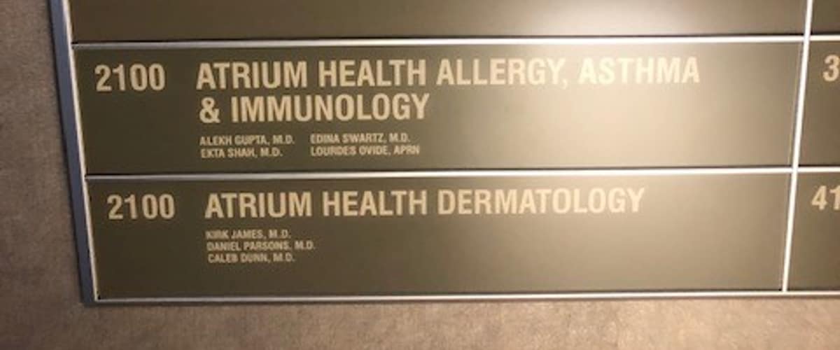 Atrium Health Dermatology in Charlotte, North Carolina