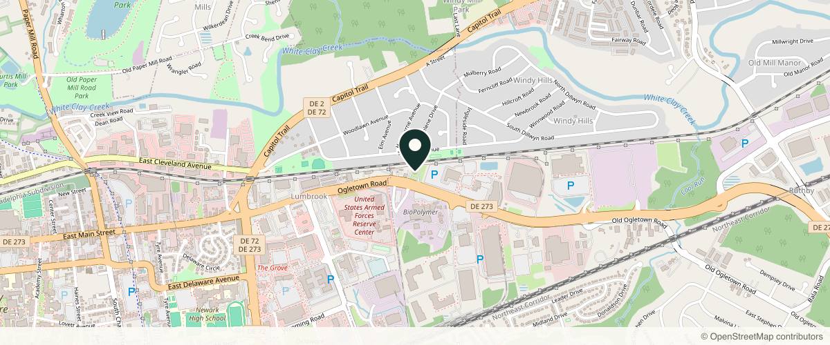 Map showing the exact location of #1 Drip HAUSE Weight Loss & Aesthetics Med Spa | IV Hydration Newark DE at 1130 Ogletown Rd #12, Newark, DE 19711, USA