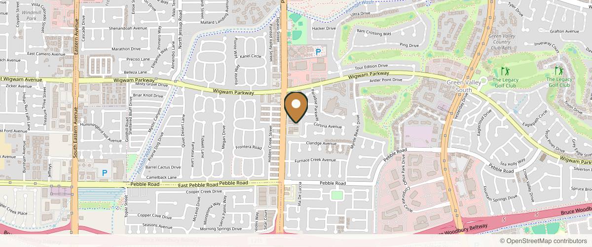 Map showing the exact location of Advanced Aesthetics - Henderson at 60 N Pecos Rd Ste 110, Henderson, NV 89074, USA