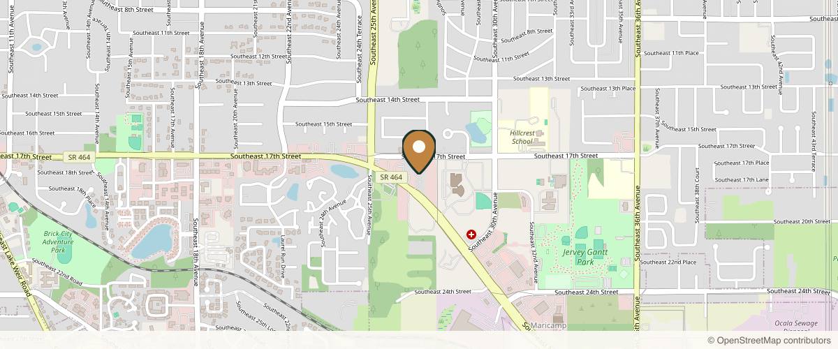 Map showing the exact location of Advanced Aesthetics Med Spa at 2727 SE Maricamp Rd, Ocala, FL 34471, USA