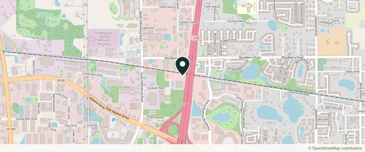 Map showing the exact location of After Glow aesthetics & wellness at 330 S Falkenburg Rd, Tampa, FL 33619, USA
