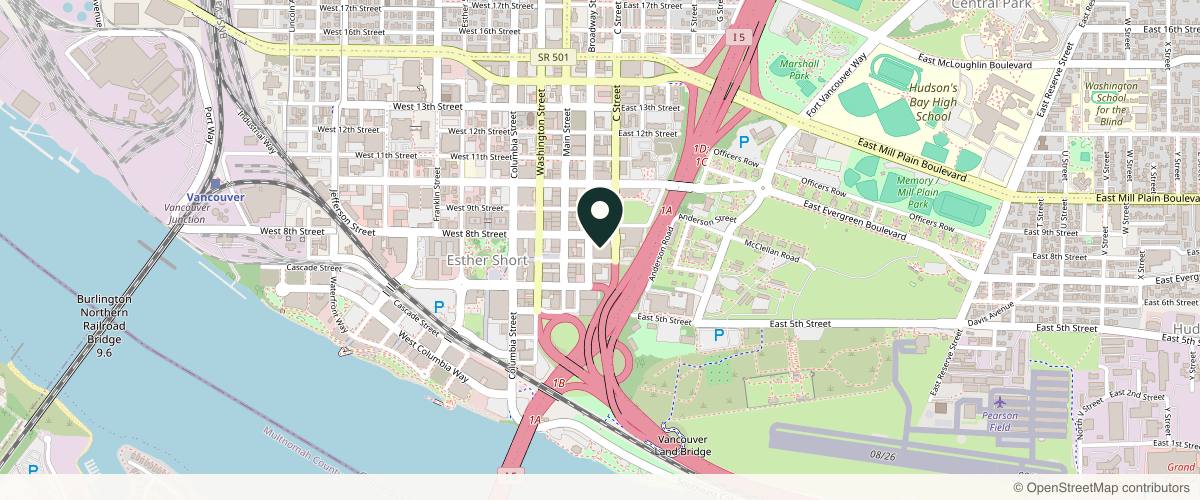 Map showing the exact location of Allen Gabriel MD | AG Aesthetic Center at 703 Broadway St Ste 700, Vancouver, WA 98660, USA
