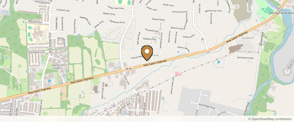 Map showing the exact location of BBeautiful Injectables at 2348 New Salem Hwy, Murfreesboro, TN 37128, USA