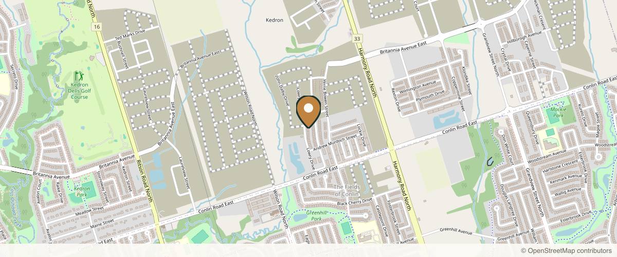 Map showing the exact location of Beautytox Medical Aesthetics at 2103 Lowry Dr, Oshawa, ON L1L 0S6, Canada