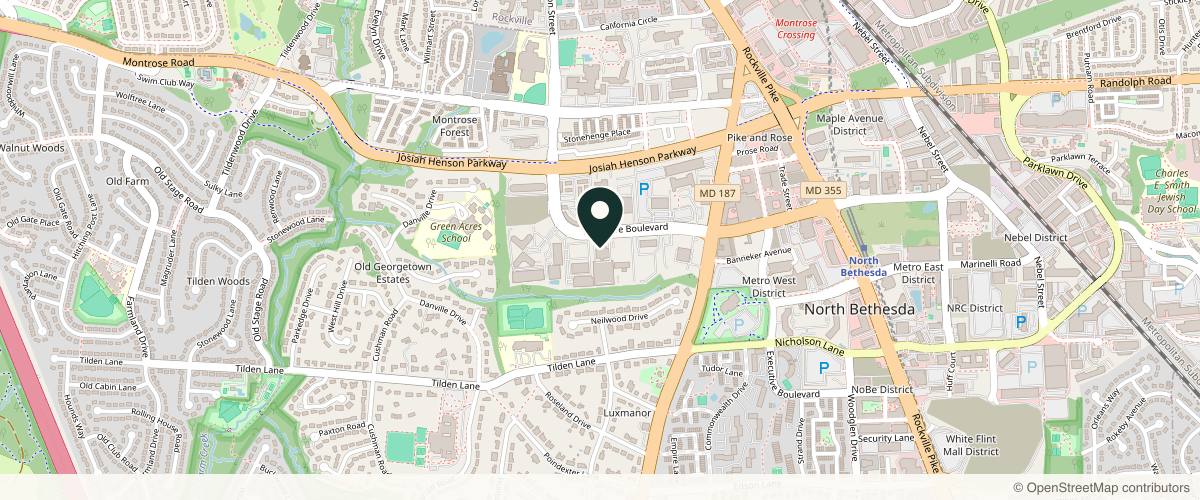 Map showing the exact location of beBold Aesthetics at 6100 Executive Blvd Ste 620, Rockville, MD 20852, USA