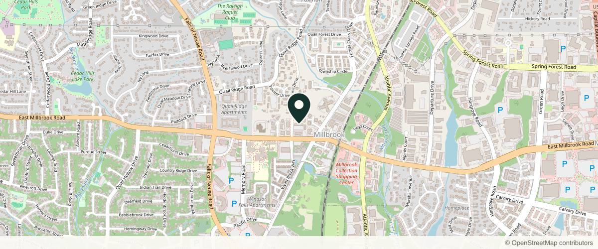 Map showing the exact location of Better Aesthetics at 4944 Windy Hill Dr, Raleigh, NC 27609, USA