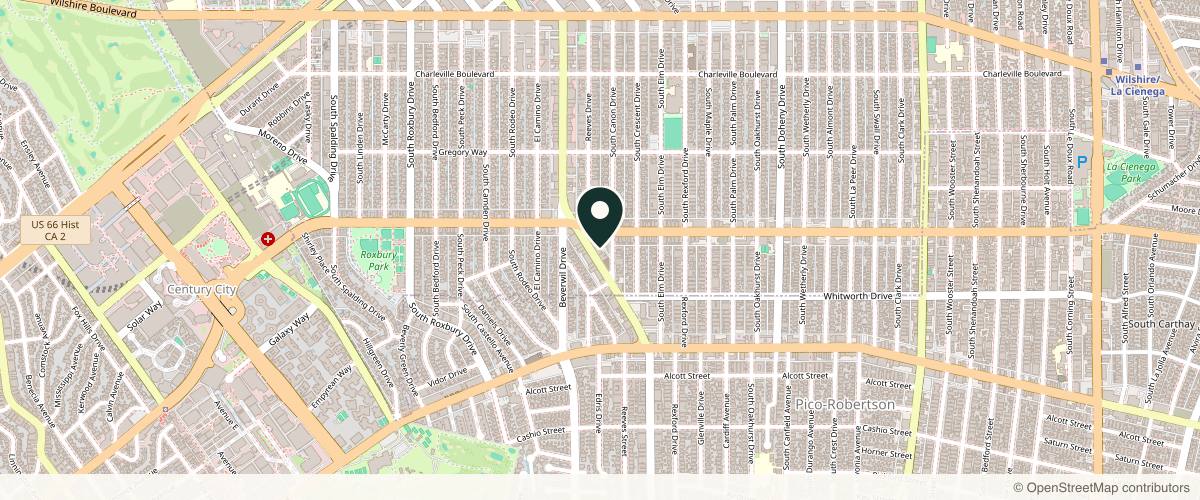 Map showing the exact location of Beverly Hills Aesthetic Medics at 420 S Beverly Dr #100, Beverly Hills, CA 90212, USA