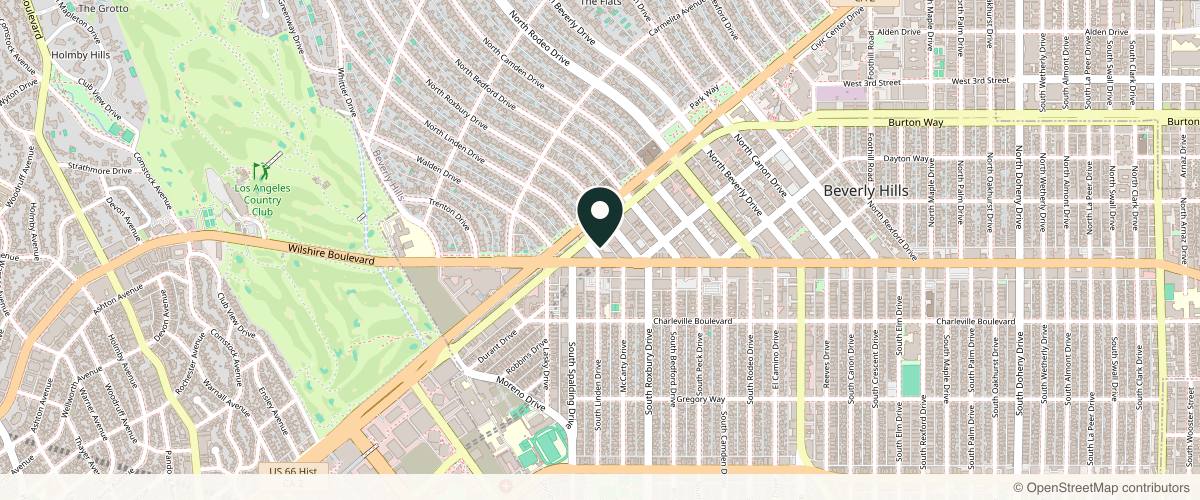 Map showing the exact location of Beverly Hills Beauty & Aesthetics at 462 N Linden Dr, Beverly Hills, CA 90212, USA