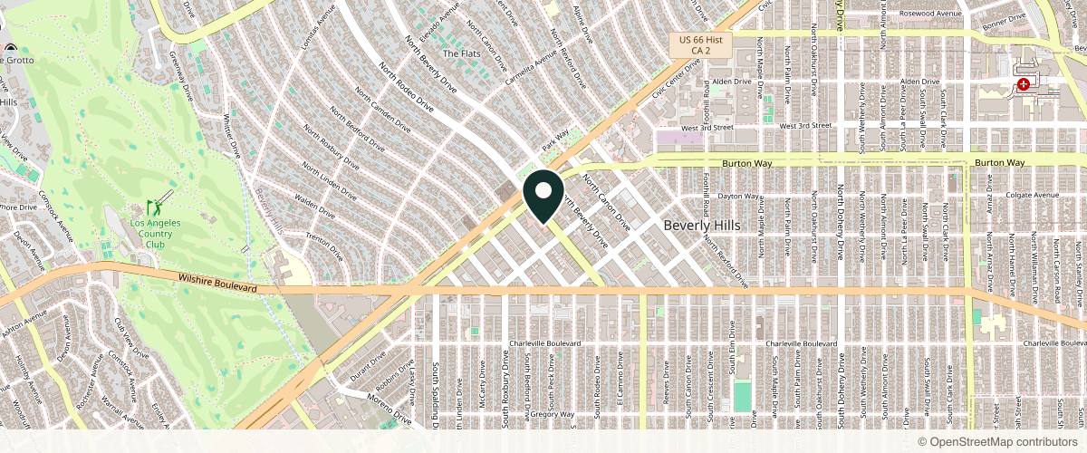Map showing the exact location of Beverly Hills Med Spa at 421 N Rodeo Dr Ste G11, Beverly Hills, CA 90210, USA