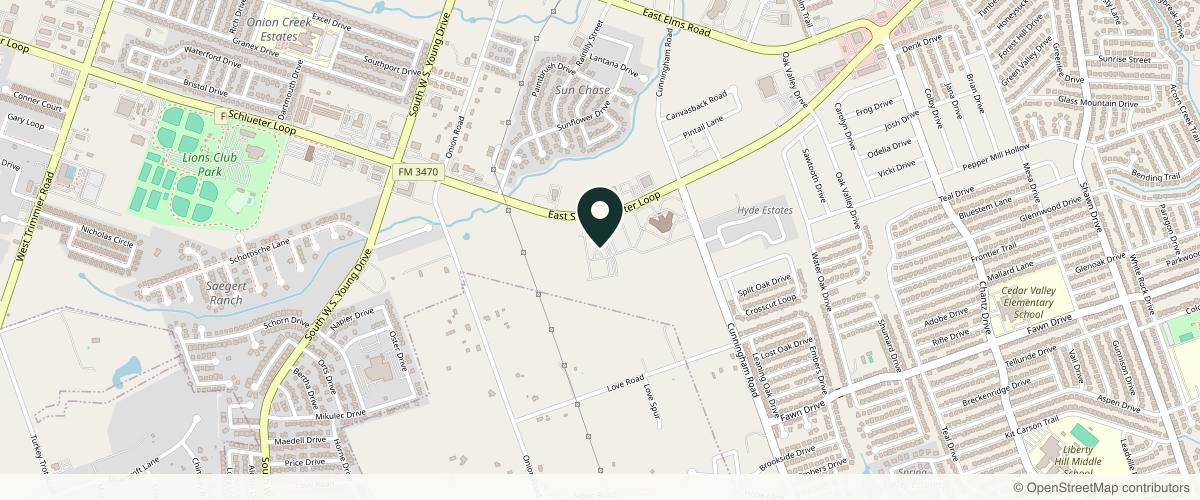 Map showing the exact location of Body by Moya at 2904 E Stan Schlueter Loop Ste 503, Killeen, TX 76542, USA