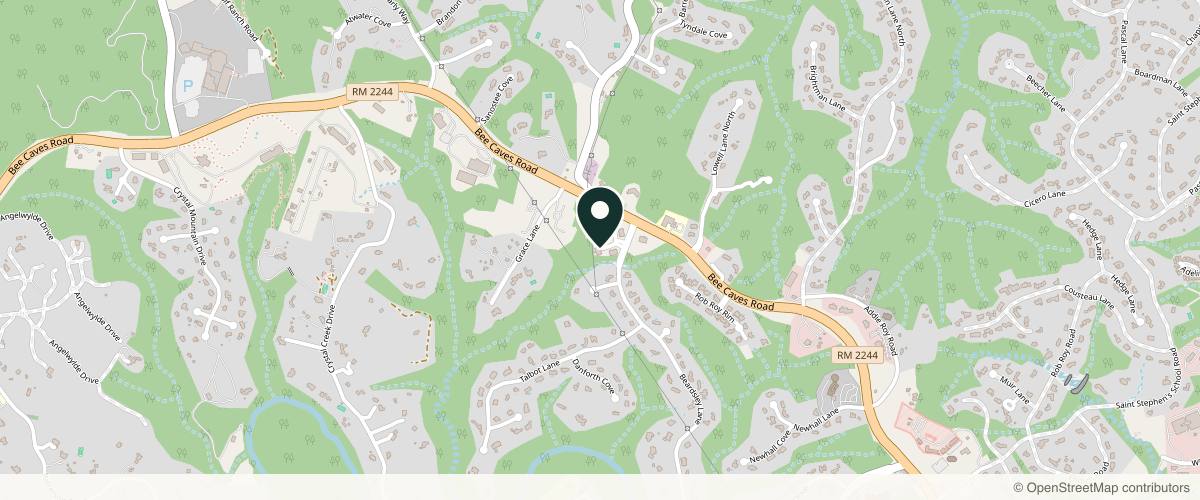 Map showing the exact location of Body Tonic RX Westlake at 300 Beardsley Ln D-102, Austin, TX 78746, USA