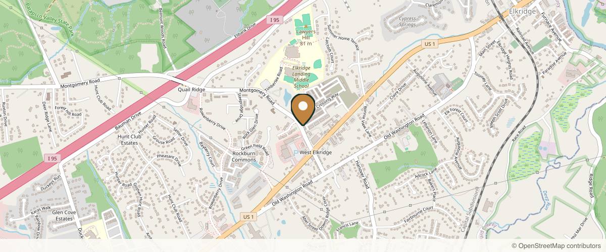 Map showing the exact location of Bolus Med Spa at 7310 Esquire Ct #209, Elkridge, MD 21075, USA