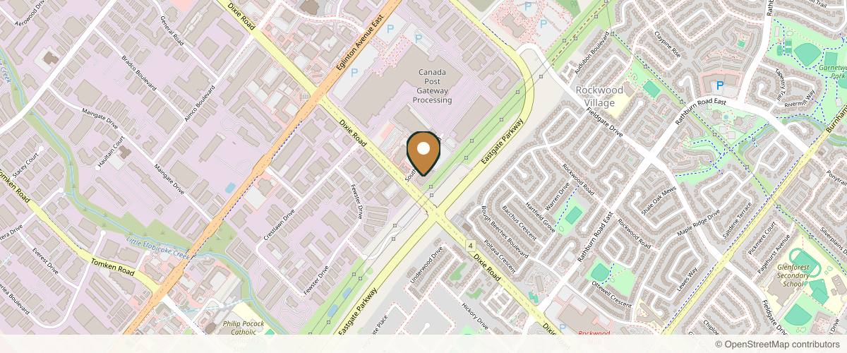 Map showing the exact location of Canadian Association of Medical Aesthetics at 1550 S Gateway Rd #350, Mississauga, ON L4W 5G6, Canada