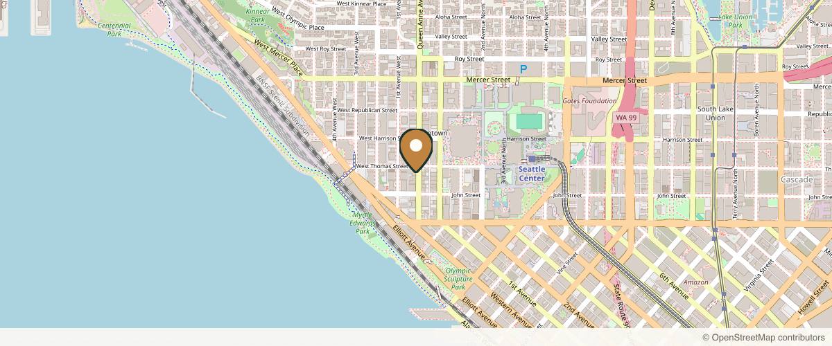 Map showing the exact location of Celsius at 229 Queen Anne Ave N St 101, Seattle, WA 98109, USA