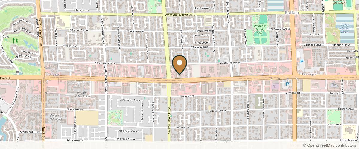 Map showing the exact location of Cosmetique Aesthetics at 7710 W Sahara Ave #102, Las Vegas, NV 89117, USA