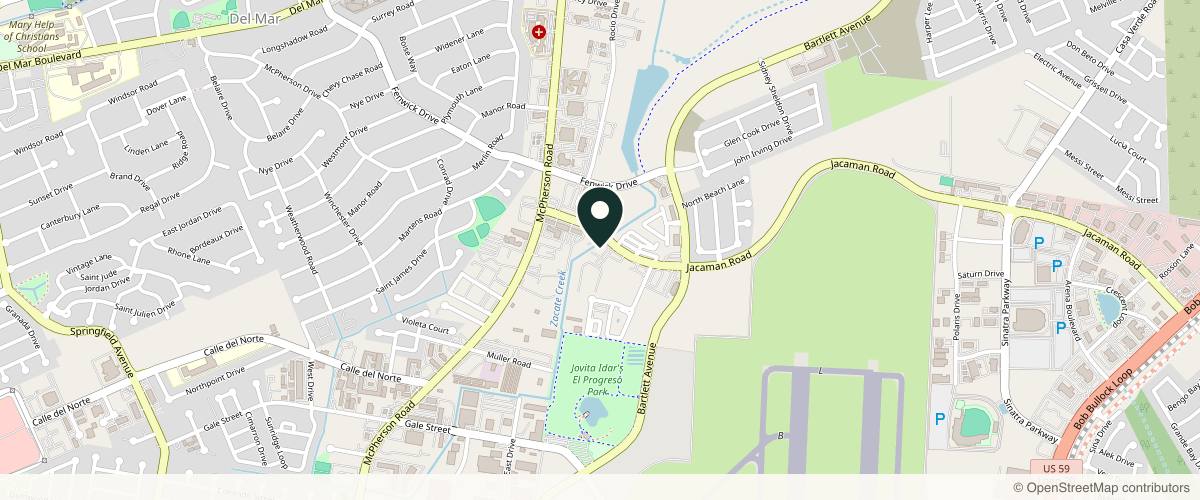 Map showing the exact location of Cutis Wellness Dermatology & Dermatopathology, PLLC at 1601 Jacaman Rd Ste 101, Laredo, TX 78041, USA