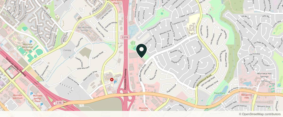 Map showing the exact location of Define Aesthetics Studio at 39825 Alta Murrieta Dr, Murrieta, CA 92563, USA