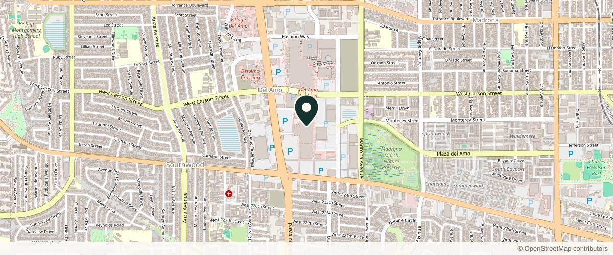 Map showing the exact location of DEIA Aesthetic Studio at 21880 Hawthorne Blvd Ste 342, Studio 20, Torrance, CA 90503, USA