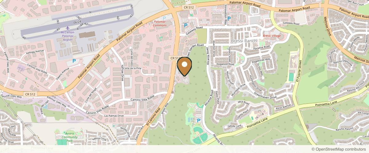 Map showing the exact location of Dermacare Medical Aesthetics, Carlsbad at 6260 El Camino Real Ste 204, Carlsbad, CA 92009, USA