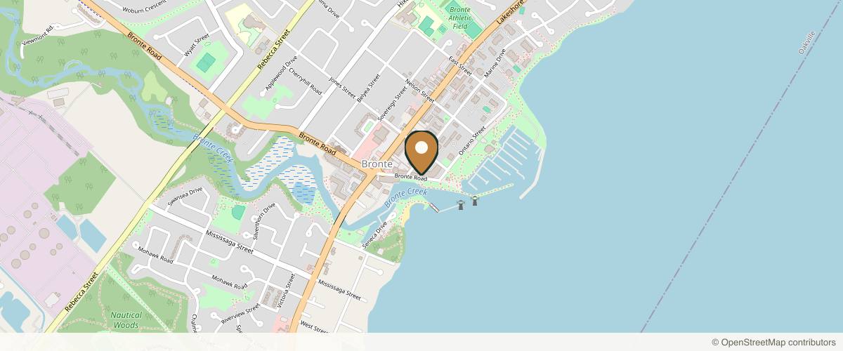 Map showing the exact location of Distinct Medical Aesthetics at 11 Bronte Rd Unit 29, Oakville, ON L6L 0E1, Canada