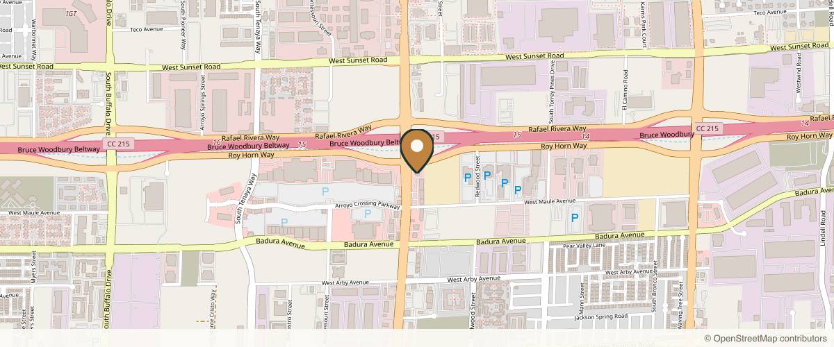 Map showing the exact location of Divine Aesthetics Med Spa at 6830 S Rainbow Blvd Suite 130, Las Vegas, NV 89118, USA