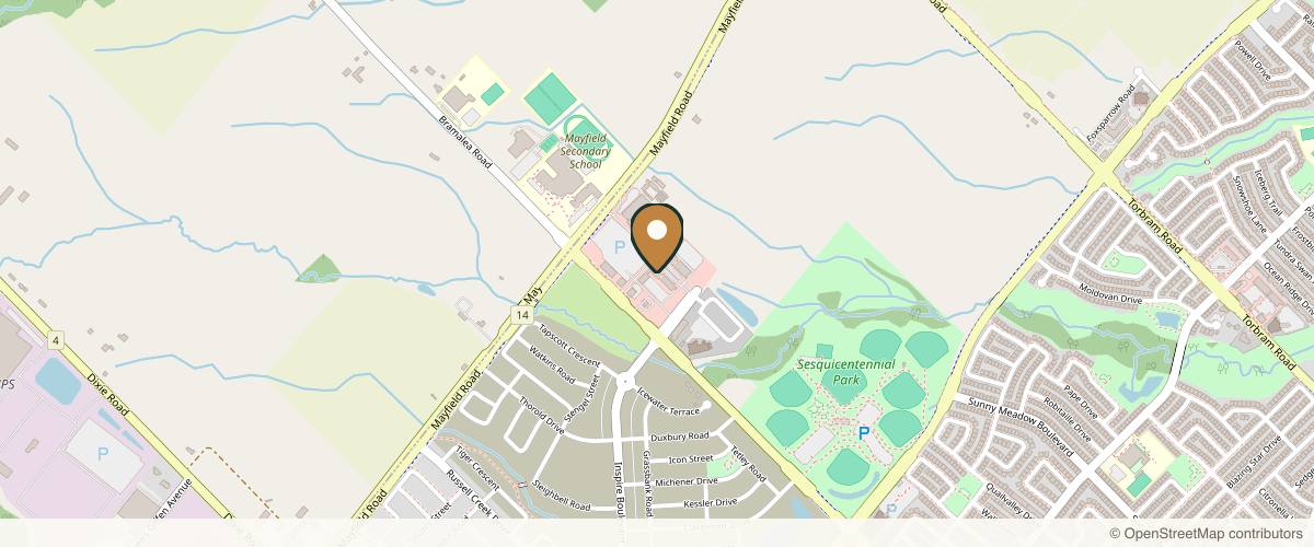 Map showing the exact location of Divine Spa at 11755 Bramalea Rd Unit 4, Brampton, ON L6R 3S9, Canada