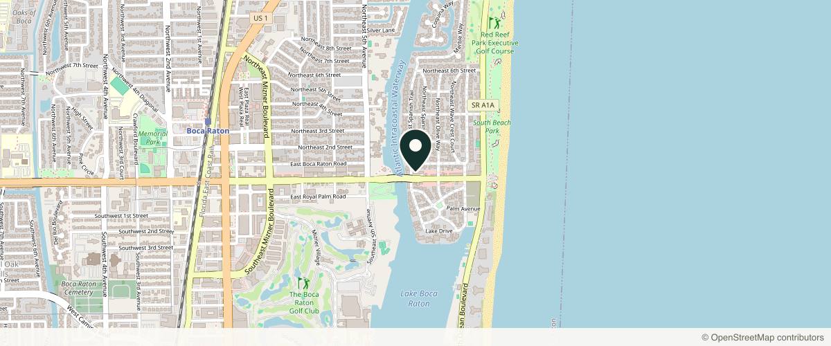 Map showing the exact location of Dr. G Med Spa at 709 E Palmetto Park Rd, Boca Raton, FL 33432, USA
