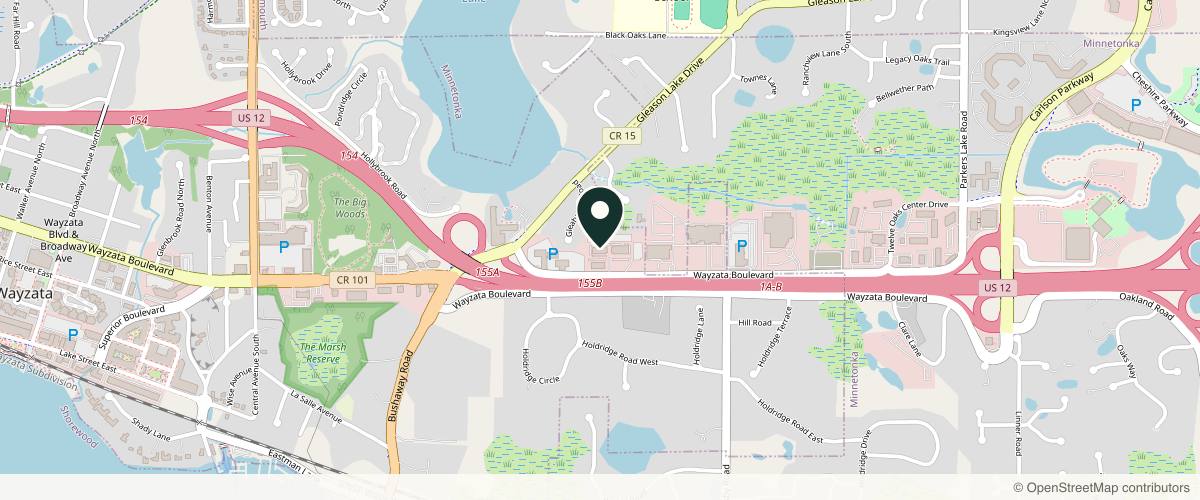 Map showing the exact location of Ecker Dermatology, PA at 1905 Wayzata Blvd E Ste 240, Wayzata, MN 55391