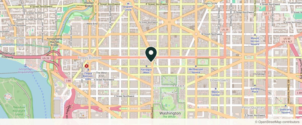 Map showing the exact location of Edward H Stolar, MD - Board-Certified Dermatologist at 900 17th St NW #300, Washington, DC 20006