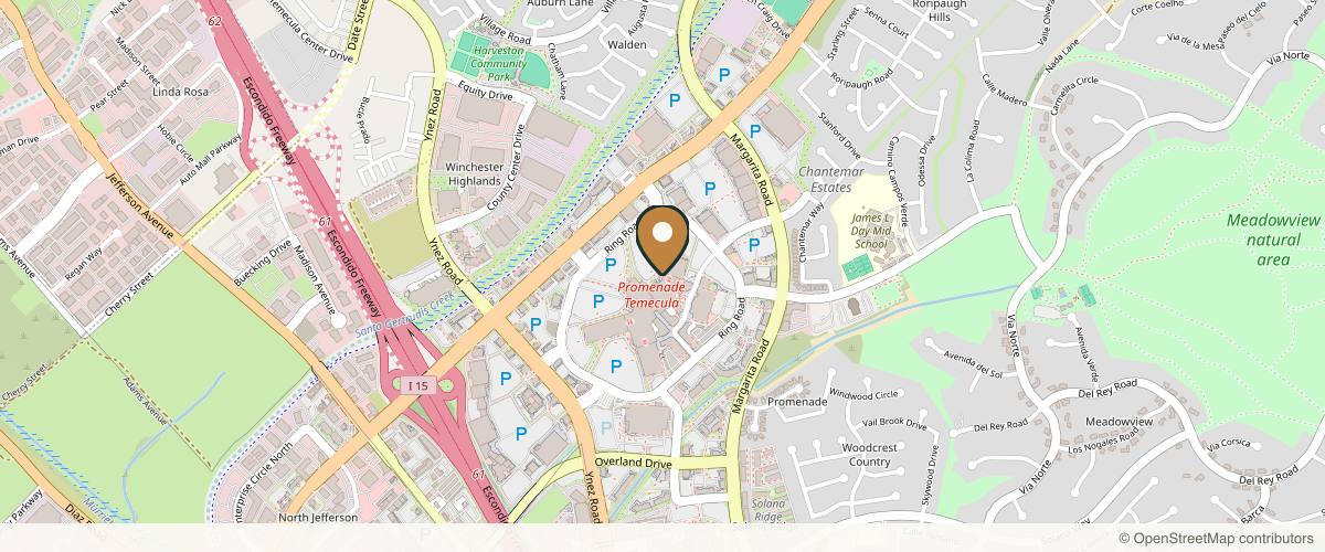 Map showing the exact location of Eleven Aesthetics Medspa at 40820 Winchester Rd 2505 Suite 32, Temecula, CA 92591, USA
