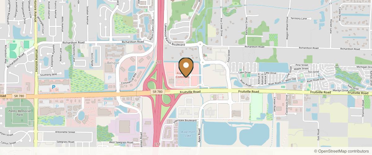 Map showing the exact location of Elite Medical Spa of Sarasota at 6355 Initiative Blvd suite 100, Sarasota, FL 34240, USA