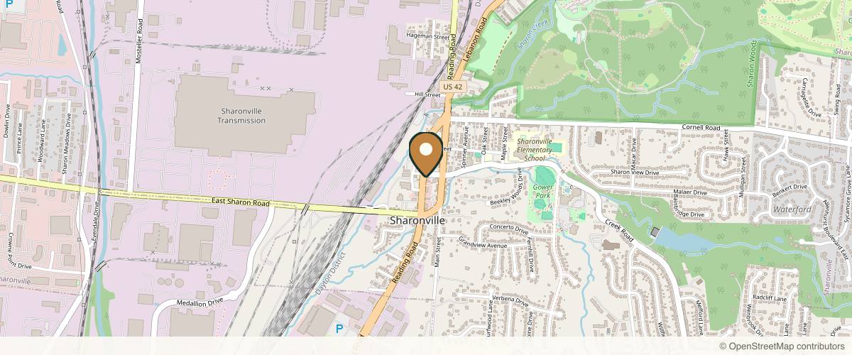 Map showing the exact location of Esteem Medspa at 11096 Reading Rd Suite B, Sharonville, OH 45241, USA
