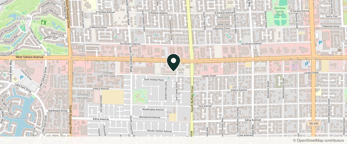 Map showing the exact location of Esti & Co at 7925 W Sahara Ave Ste 103, Las Vegas, NV 89117, USA