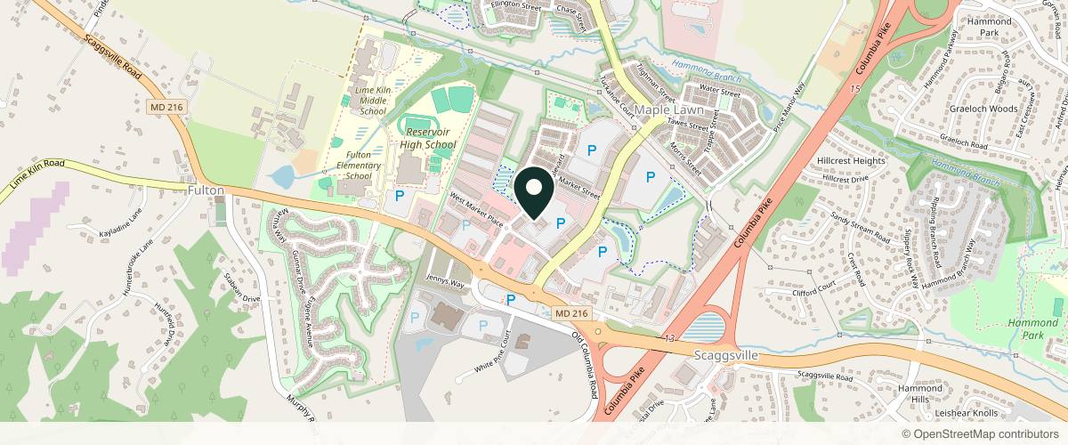Map showing the exact location of Eternal Dermatology & Aesthetic Center at 11711 E Market Pl Ste 100, Fulton, MD 20759, USA