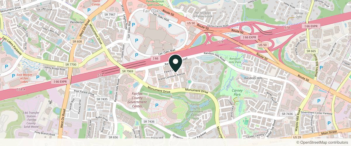 Map showing the exact location of Eutopia Medical Dermatology and Aesthetics at 4211 Fairfax Cor Ave E #225, Fairfax, VA 22030, USA