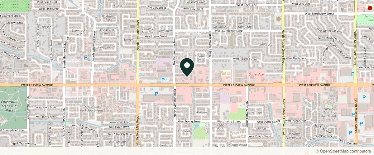 Map showing the exact location of Evoke Esthetics Medspa at 10074 Fairview Ave #145, Boise, ID 83704, USA