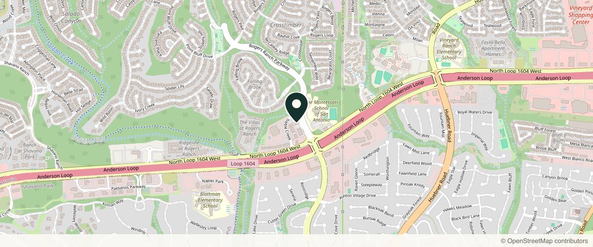 Map showing the exact location of Folawns at 17851 Rogers Rnch Pkwy, San Antonio, TX 78258, USA