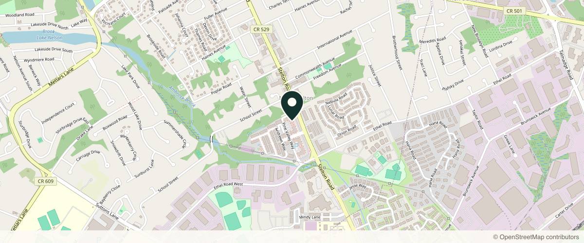 Map showing the exact location of Forever Young Complete Healthcare at 1624 Stelton Rd Ste 101, Piscataway, NJ 08854, USA