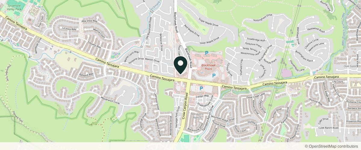 Map showing the exact location of Gladstone Clinic - Dermatology and Cosmetic Surgery in Danville, CA at 3860 Blackhawk Rd #140, Danville, CA 94506, USA