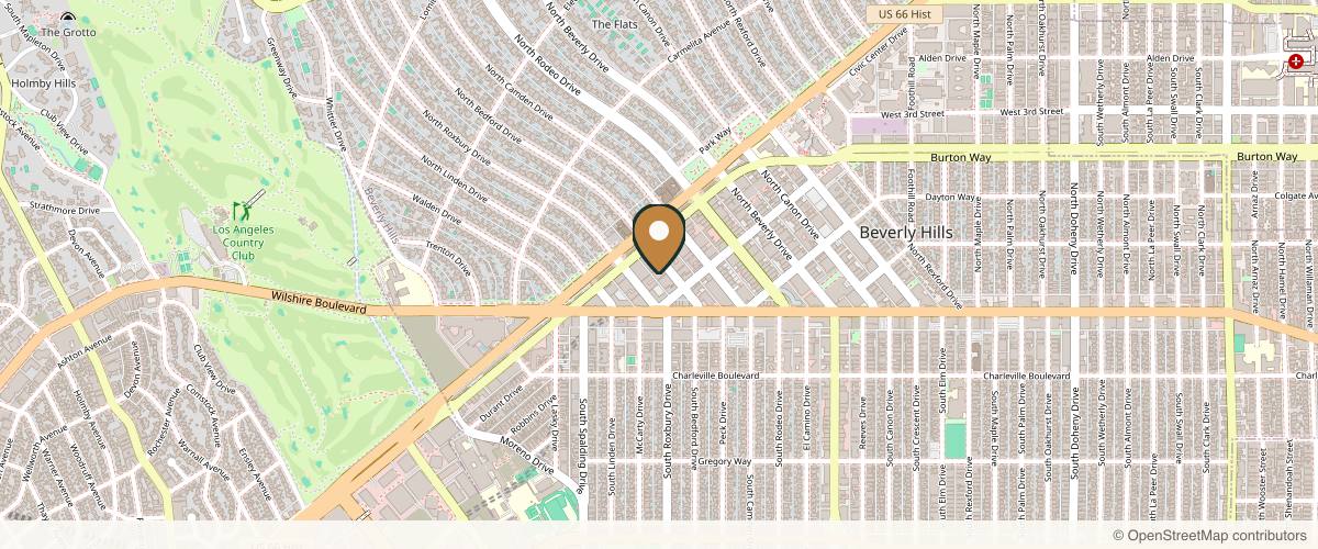 Map showing the exact location of Go See Sari - Medical Aesthetics at 435 N Bedford Dr Ste 305, Beverly Hills, CA 90210, USA