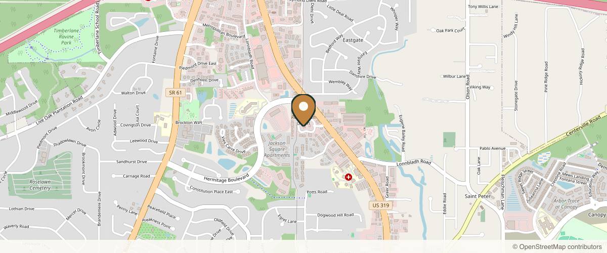 Map showing the exact location of Haven Spa - Tallahassee Massage and Skincare at 2851 Remington Green Cir Ste A, Tallahassee, FL 32308, USA