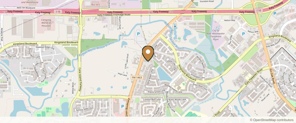 Map showing the exact location of Hibiscus Aesthetics and Wellness at 26622 Cook Fld Rd Ste 300, Katy, TX 77494, USA
