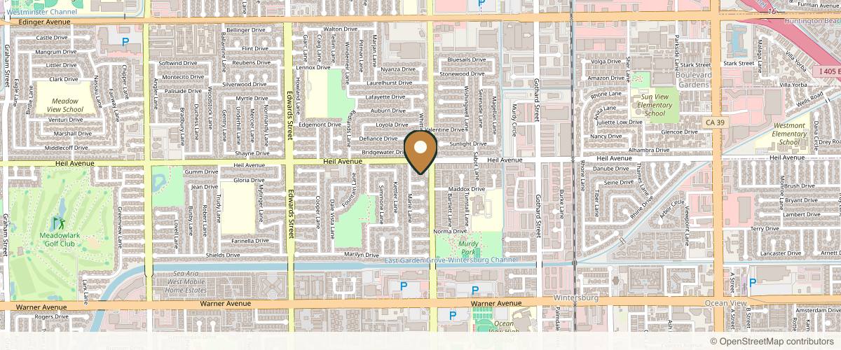 Map showing the exact location of House of Aesthetics Med Spa at 16511 Goldenwest St Ste 111, Huntington Beach, CA 92647, USA