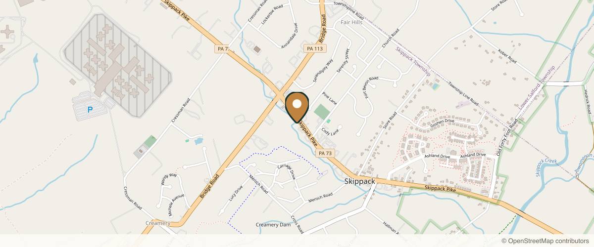 Map showing the exact location of ILM Aesthetics and Wellness at 4092 Skippack Pike 2nd floor, Skippack, PA 19460, USA