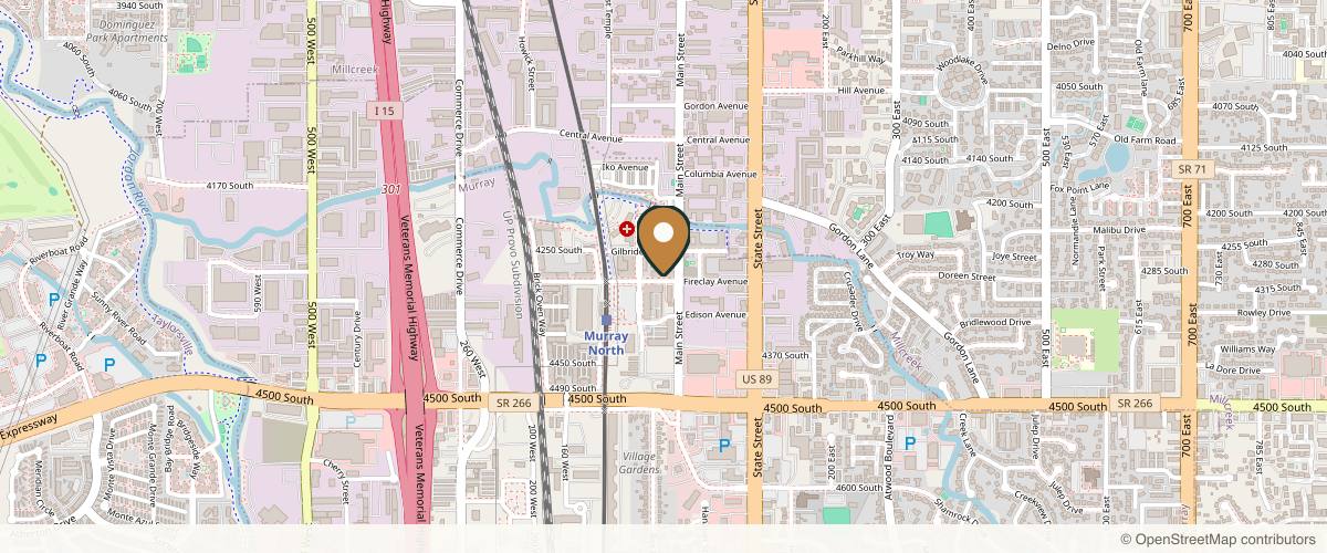 Map showing the exact location of Imago Medical Spa at 22 W Fireclay Ave, Salt Lake City, UT 84107, USA