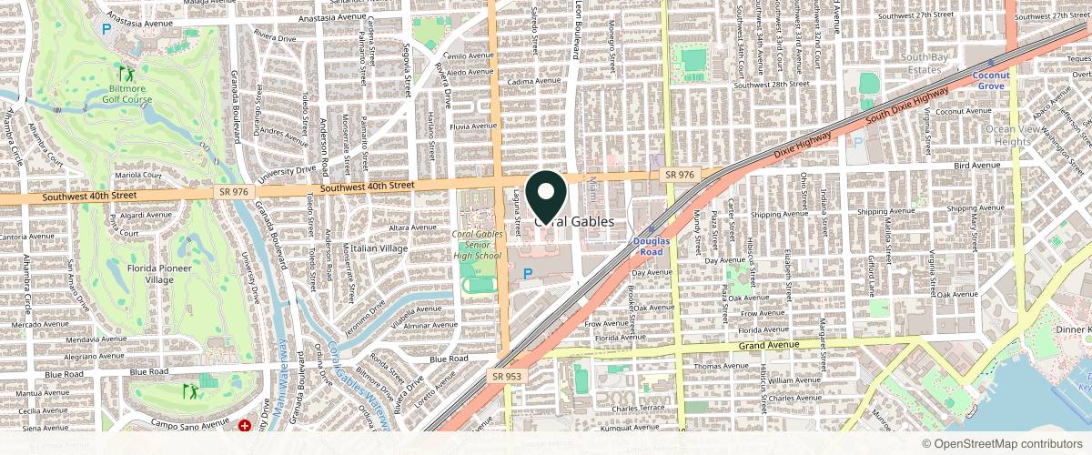 Map showing the exact location of IMO Cosmetic Dermatology at 4251 Salzedo St Ste. 1333, Coral Gables, FL 33146, USA