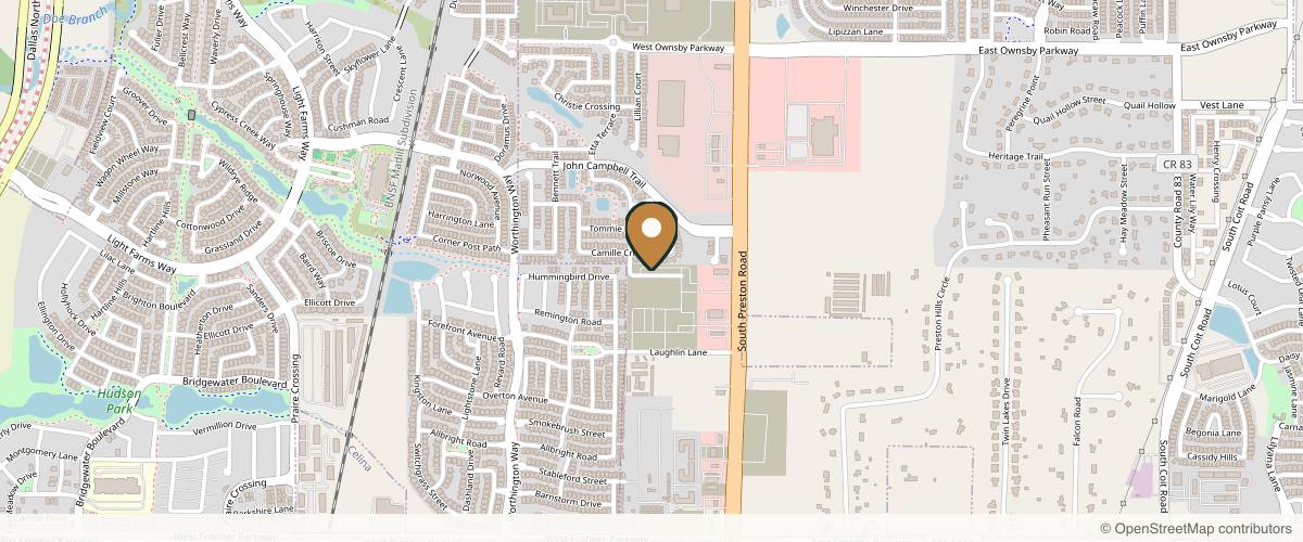 Map showing the exact location of Injectology Medical Spa at 3925 S Preston Rd #114, Celina, TX 75009, USA