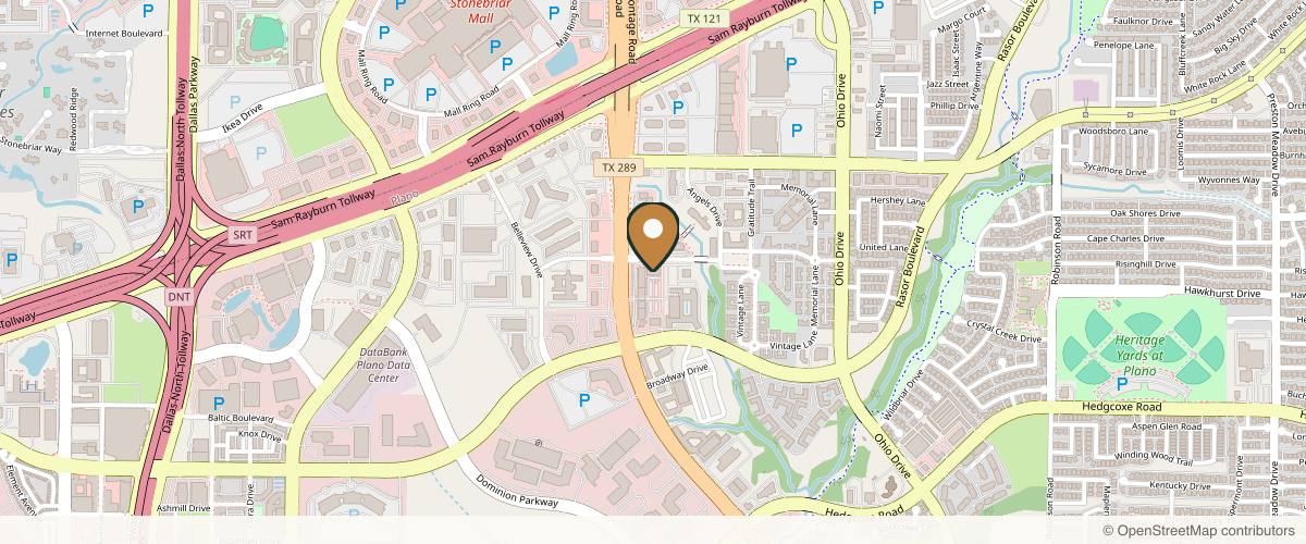 Map showing the exact location of It's A Secret Med Spa at 8232 Preston Rd Ste 115, Plano, TX 75024, USA
