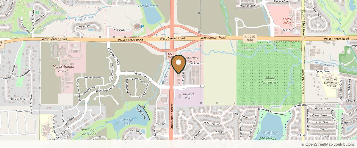 Map showing the exact location of JMISKO surgical design | md at 3030 203rd St Ste 102, Omaha, NE 68130, USA